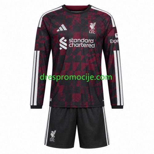 Liverpool Dres Dječji Treći 2026/2027 Dugim Rukavima Liverpool Dres Dječji Treći 2026/2027 Dugim Rukavima